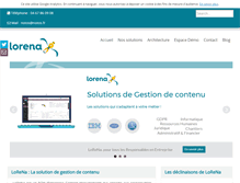 Tablet Screenshot of lorena.pro